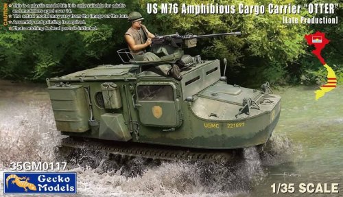 Go to product Gecko Models 35GM0117 - 1:35 US M76 Amphibious Cargo Carrier Otter Late Production