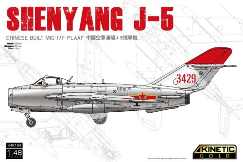 Go to product Kinetic 48164 - 1:48 Shenyang J-5 MiG-17F PLAAF