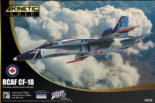 Go to product Kinetic 48150 - 1:48 RCAF CF-188A 100 Years