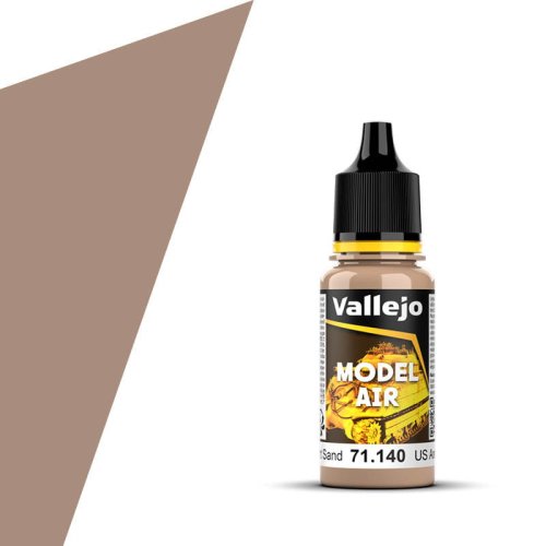 Go to product VALLEJO Model Air 71140 - Acrylic paint  US Desert Sand 17 ml (FS30279 ANA616)