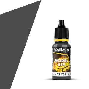VALLEJO Model Air 71281 - Farba akrylowa 3B Russian Green 17 ml