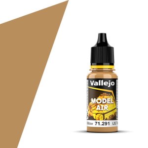 VALLEJO Model Air 71291 - Farba akrylowa US Earth Yellow 17 ml (FS30257)