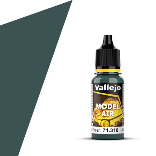 Go to product VALLEJO Model Air 71310 - Farba akrylowa IJN Deep Dark Green 17 ml