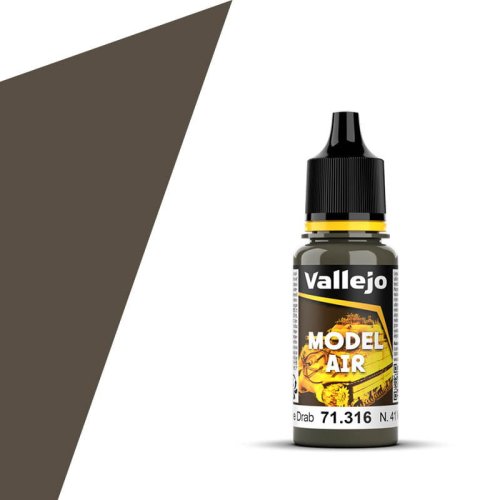 Go to product VALLEJO Model Air 71316 - Acrylic paint  N.41 Dark Olive Drab 17 ml