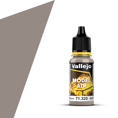 Go to product VALLEJO Model Air 71320 - Farba akrylowa AMT-1 Light Greyish Brown 17 ml