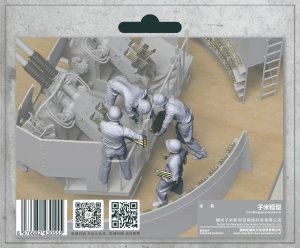 Zimi Model Toucan 3D004 - 1:35 US Navy 40 mm Quad Bofors Anti-Aircraft Gun Crew