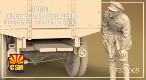 Copper State Models F35069 - 1:35 Irish Free State Soldier Peeking from Cover