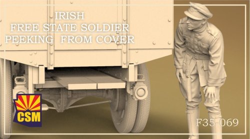 Go to product Copper State Models F35069 - 1:35 Irish Free State Soldier Peeking from Cover