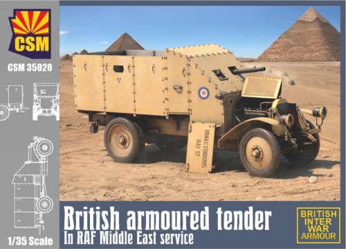 Go to product Copper State Models 35020 - 1:35 British Armoured Tender in RAF Middle East Service