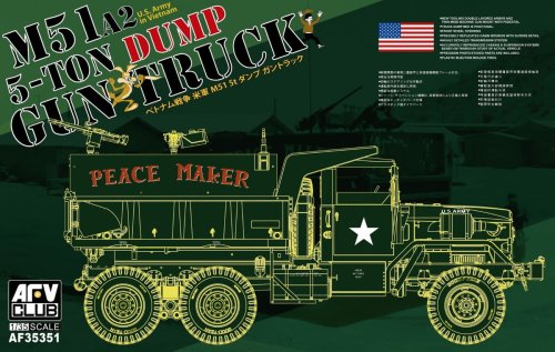Go to product AFV Club 35351 - 1:35 M51A2 5-Ton Dump Gun Truck