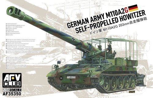 Go to product AFV Club 35350 - 1:35 German Army M110A2G Self-Propelled Howitzer