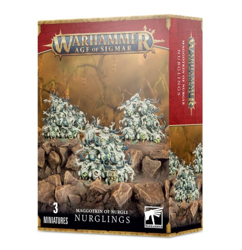 Go to product GW 97-18 Warhammer Age of Sigmar - Maggotkin Of Nurgle: Nurglings