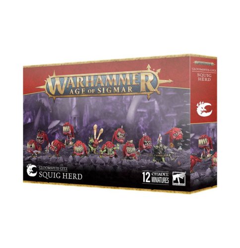 Go to product GW 89-48 Warhammer Age of Sigmar - Gloomspite Gitz: Squig Herd