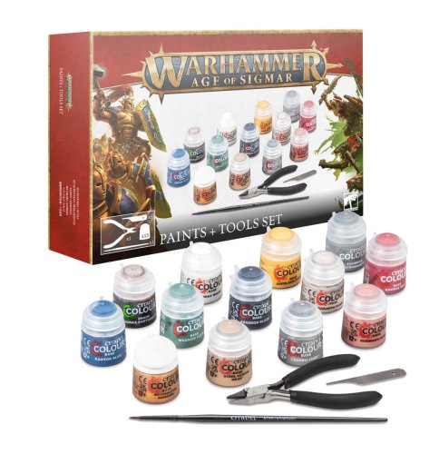 Go to product GW 80-17 Warhammer Age of Sigmar - Zestaw farb i narzędzi Citadel