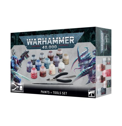 Go to product GW 60-12 Warhammer 40k - Citadel paint and tool set