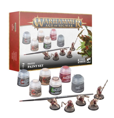 Go to product GW 60-09 Warhammer Age of Sigmar - Aos Skaven with paints