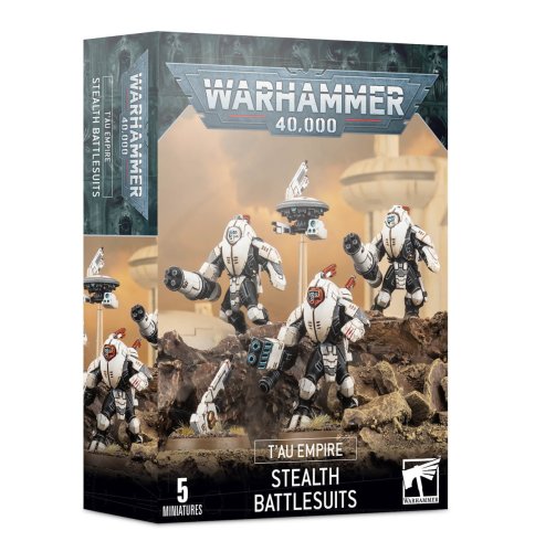 Go to product GW 56-14 Warhammer 40k - Tau Empire: Stealth Battlesuits