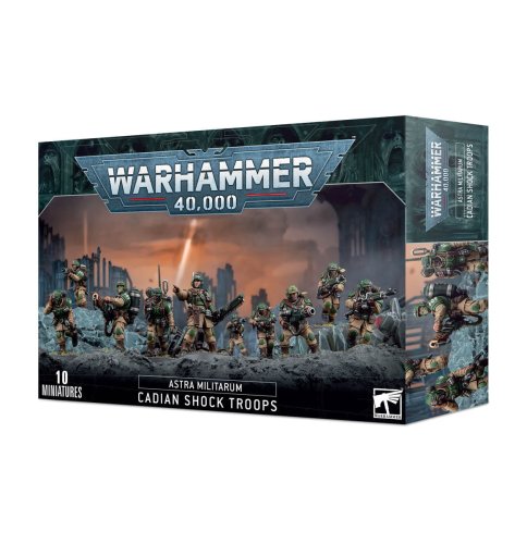 Go to product GW 47-33 Warhammer 40k - Astra Militarum: Cadian Shock Troops