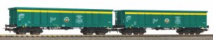 PIKO 28314 H0 - Set of 2 PKP Cargo coal wagons, ep.V