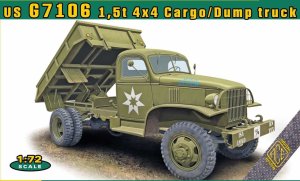 Ace 72600 - 1:72 US G7106 1,5 T 4x4 Cargo / Dump Truck