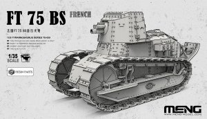 Meng Model TS059 - 1:35 French FT 75 BS