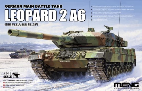 Go to product Meng Model TS055 - 1:35 Leopard 2 A6 German Main Battle Tank
