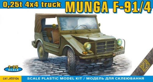 Go to product Ace 35104 - 1:35 Munga F-91/4 0,25t 4x4 Truck