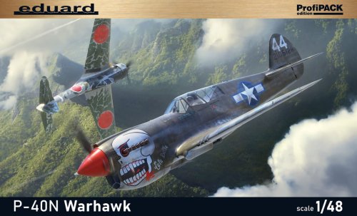 Go to product Eduard 82242 - 1:48 P-40N Warhawk