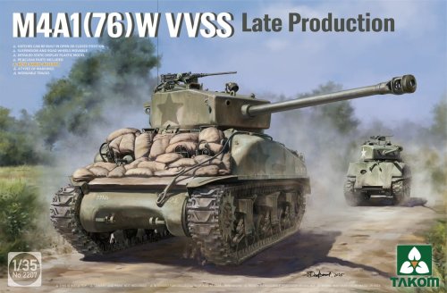 Go to product Takom 2207 - 1:35 M4A1(76)W VVSS Late Production