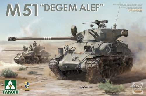 Go to product Takom 2208 - 1:35 M51 Degem Alef