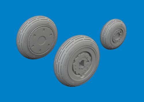 Go to product Eduard 6481151 - 1:48 MiG-21F wheels