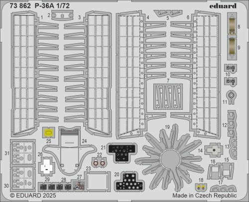 Go to product Eduard 73862 - 1:72 P-36A