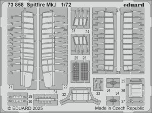Eduard 73858 - 1:72 Spitfire Mk.I