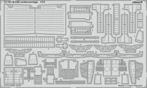 Eduard 72751 - 1:72 B-24D undercarriage