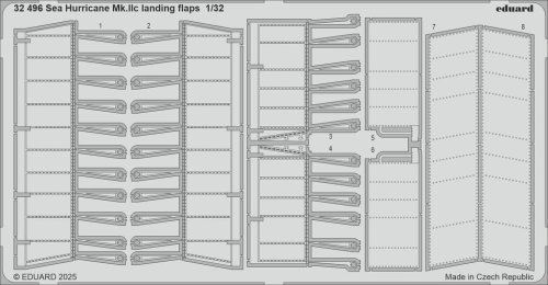 Go to product Eduard 32496 - 1:32 Sea Hurricane Mk.IIc landing flaps