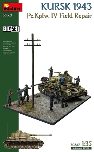 Go to product Miniart 36062 - 1:35 Kursk 1943 Pz.Kpfw. IV Field Repair Big Set