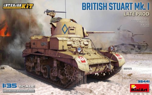 Go to product Miniart 35441 - 1:35 British Stuart Mk. I Late Prod w/ interior