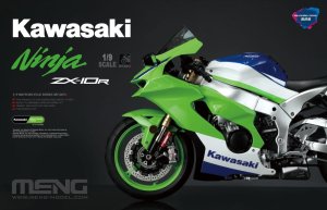 Meng Model MT007S - 1:9 Kawasaki Ninja ZX-10R Pre-Colored Edition