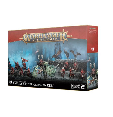Go to product GW 91-100 Age of Sigmar - Soulblight Gravelords: Lances Of The Crimson Keep