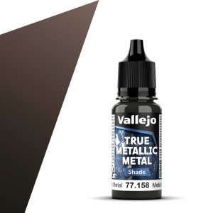 Vallejo 77158 - True Metallic Metal 158 Rusty Metal Shade acrylic paint 18 ml