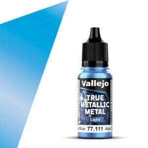 Vallejo 77111 - True Metallic Metal 111 Sapphire Blue Light acrylic paint 18 ml
