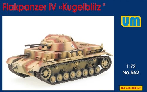 Go to product Unimodels 562 - 1:72 Flakpanzer IV Kugelblitz