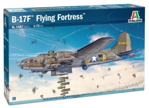 Go to product Italeri 1487 - 1:72 B-17F Flying Fortress