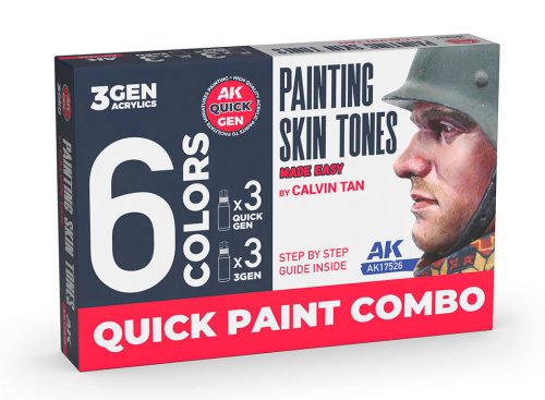 Go to product AK Interactive 17526 - Painting Skin Tones paint set
