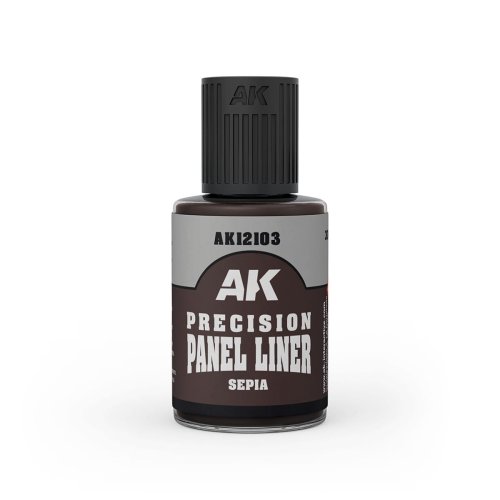 Go to product AK Interactive 12103 - Precision Panel Liner Sepia 30 ml