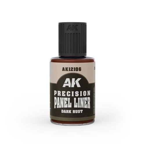 Go to product AK Interactive 12106 - Precision Panel Liner Dark Rust 30 ml