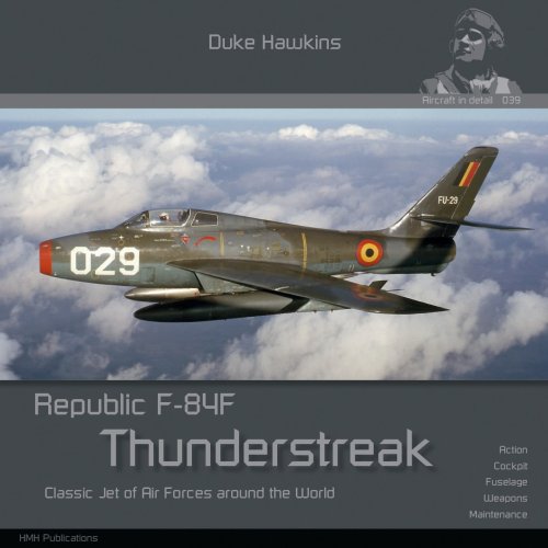 Go to product HMH Publications DH039 - Aircraft In Detail: Republic F-84F Thunderstreak