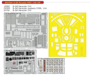Eduard BIG49464 - 1:48 B-26F Marauder Part I