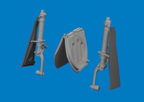 Go to product Eduard 6481161 - 1:48 P-51D undercarriage legs Print 3D