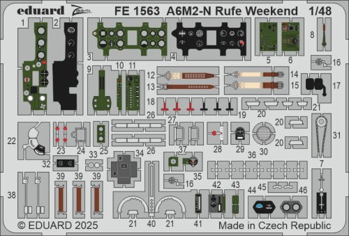 Go to product Eduard FE1563 - 1:48 A6M2-N Rufe Weekend
